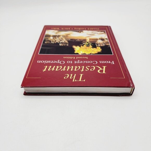 The Restaurant From Concept to Operation Textbook Lundberg Walker Hardcover - Picture 12 of 14